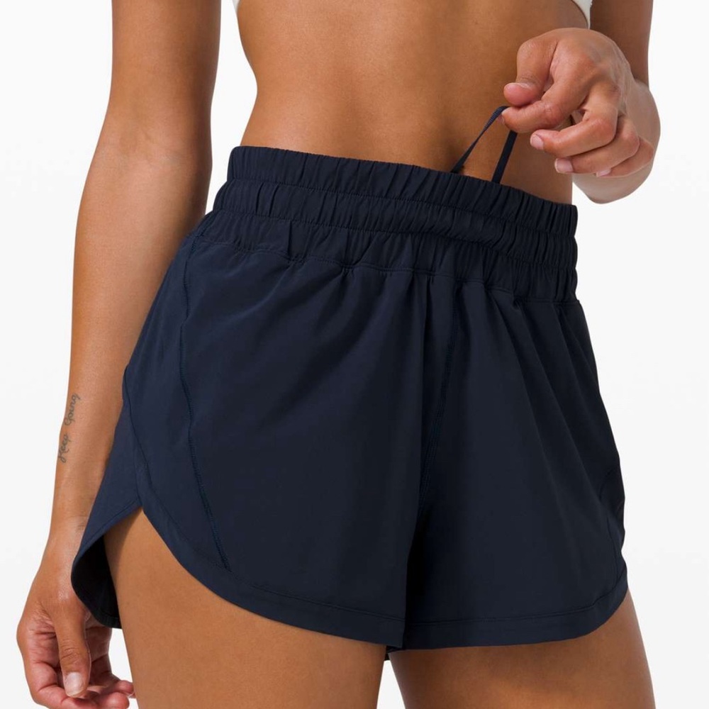 Lululemon Track That HR 3” size 0 - True Navy